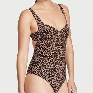 Victoria's Secret One Piece Swimsuit Animal Print